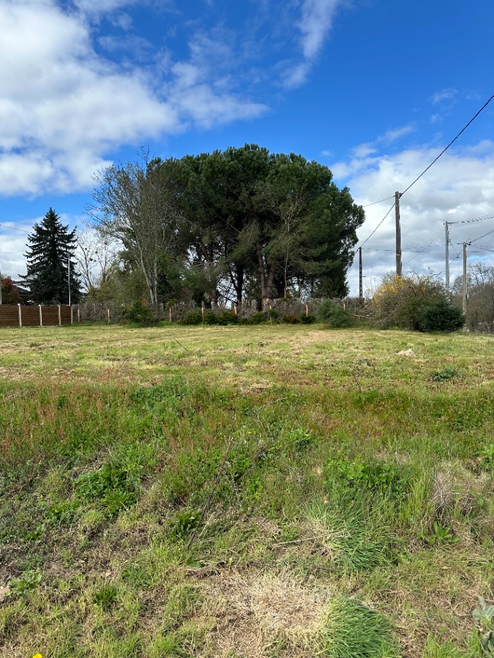 terrain viabilisé disponible à Saint-Martin-du-Bois (33910)