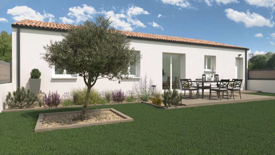 Ravissante maison à construire de 100m2 à Ardillières (17290)