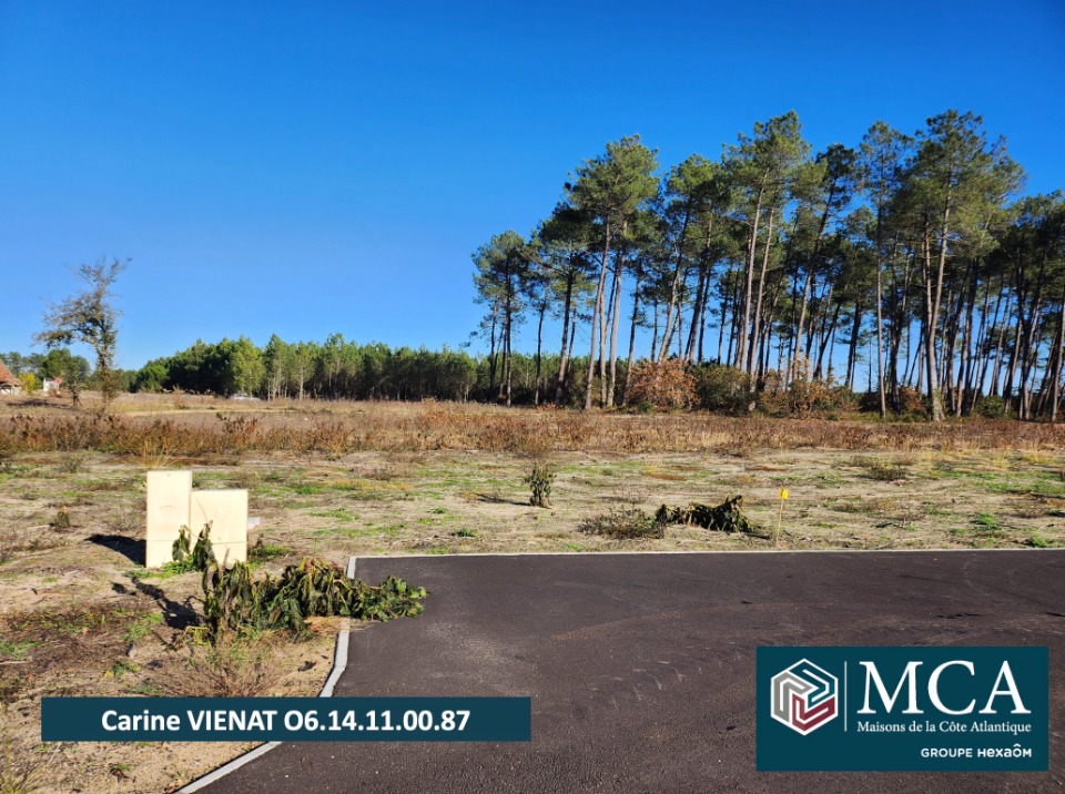 Magnifique terrain à vendre viabilisé de 555m2 à Pissos (40410)