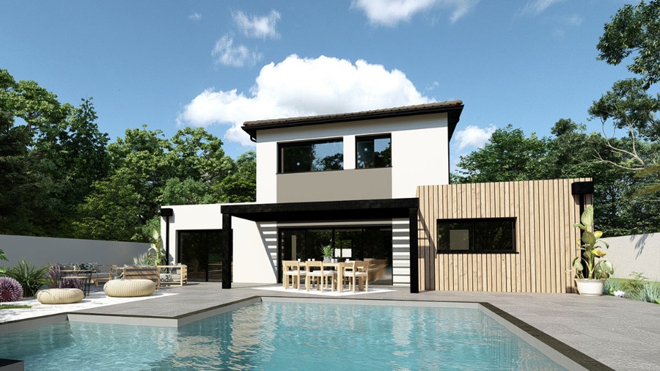 Superbe maison à construire à Gujan-Mestras (33470)