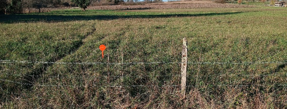 terrain à batir de 1500m2 disponible à Peujard