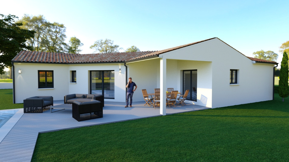 Ravissante maison à construire disponible à Juicq (17770)