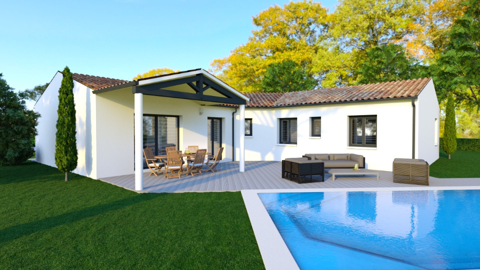 maison de 145m2 en vente à Juicq (17770)