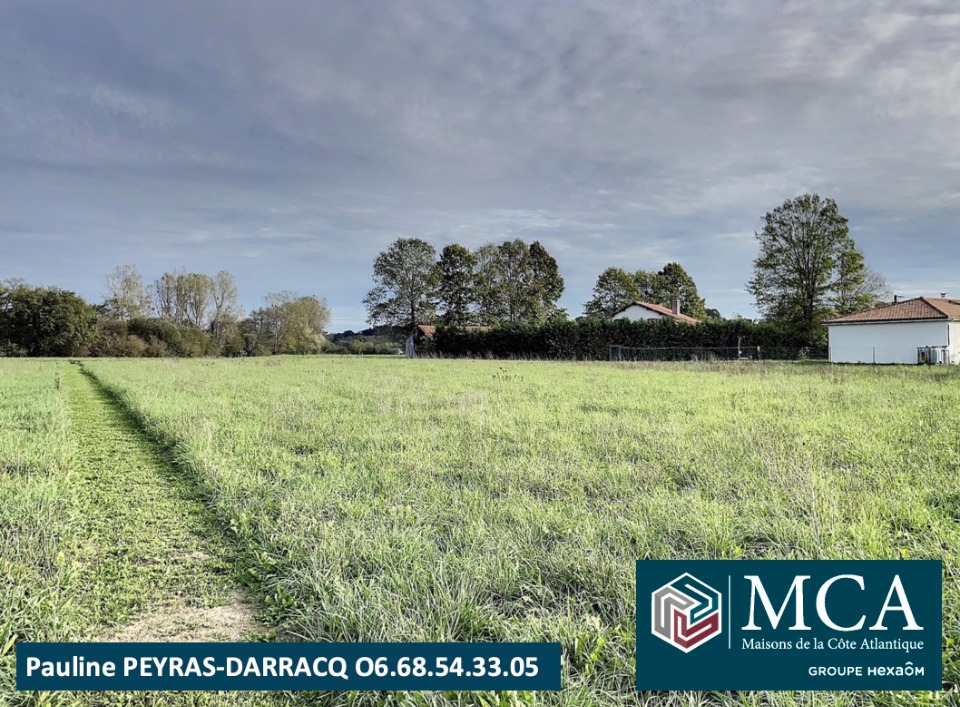 terrain viabilisé de 1650m2 disponible à Sault-de-Navailles (64300)