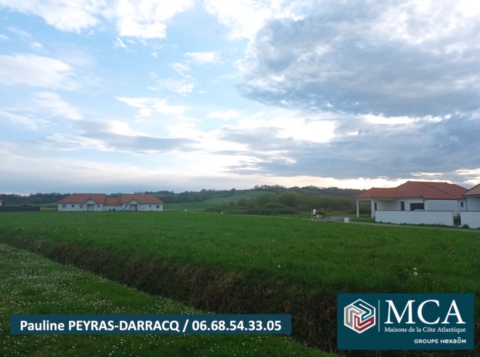 terrain constructible viabilisé de 1200m2 disponible à Maslacq (64300)