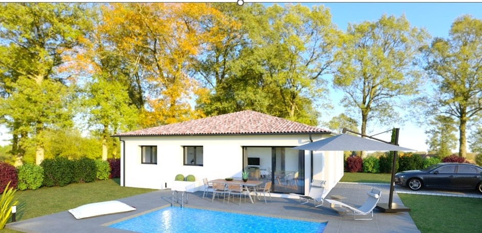 maison à construire de 90m2 disponible à Le Barp