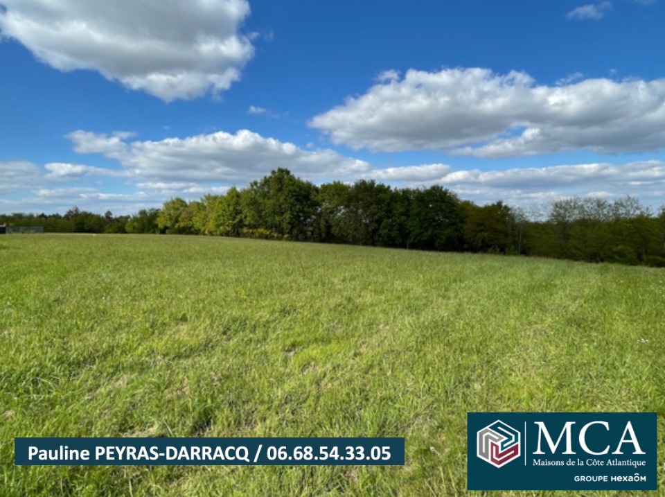 Agréable terrain à batir viabilisé en vente à Horsarrieu (40700)