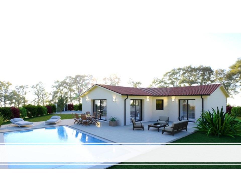 Sublime maison à construire de 70m2 en vente à Guillos