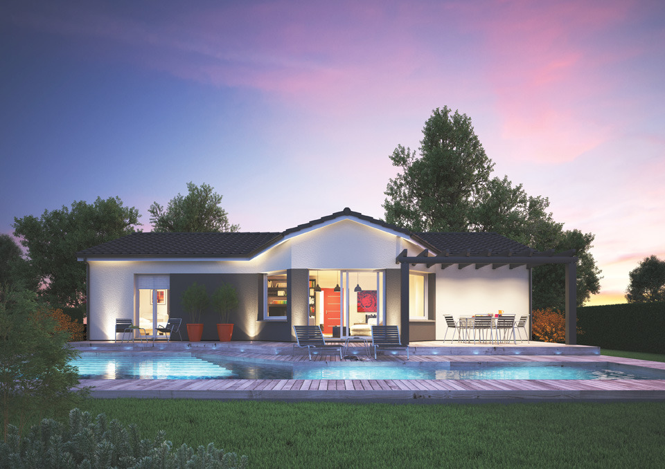 Agréable maison à construire à Reignac