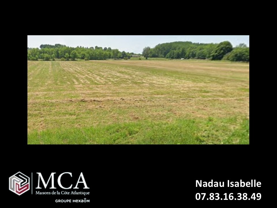 terrain viabilisé de 1000m2 en vente à Berson