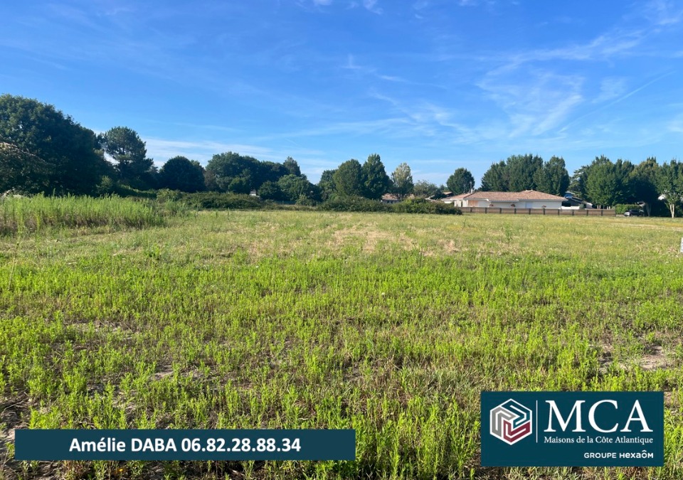 Parcelle de terrain viabilisé de 707m2 en vente à Seignosse
