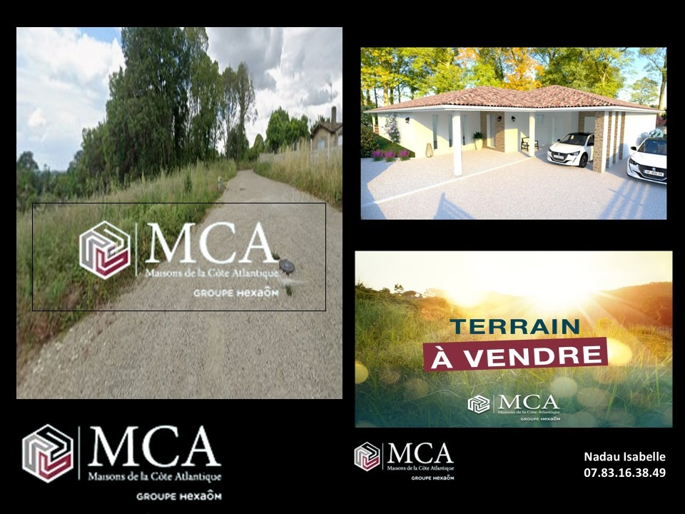 terrain à construire viabilisé de 787m2 disponible à Prignac-et-Marcamps