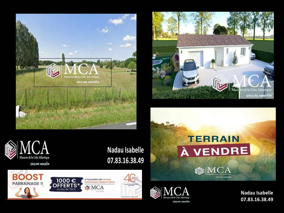 Ravissant terrain à batir viabilisé disponible à Saint-Savin