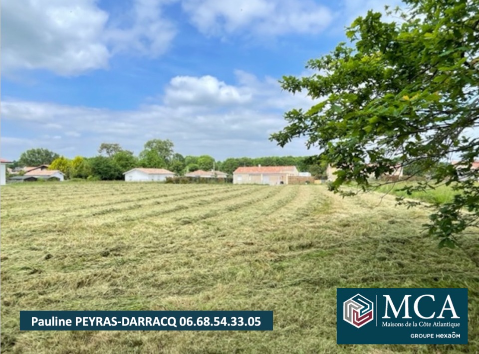 Magnifique terrain à construire viabilisé en vente à Amou (40330)