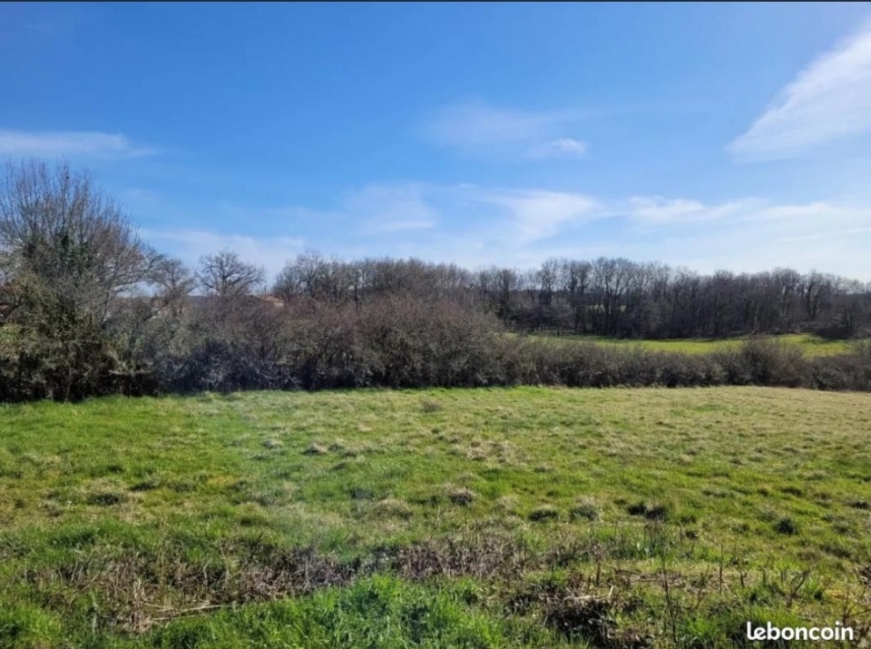 Charmant terrain à batir viabilisé de 4650m2 en vente à Sainte-Orse