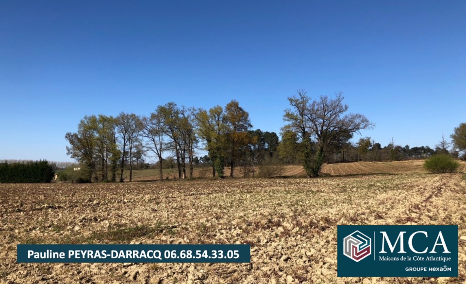 terrain à construire viabilisé de 1800m2 disponible à Momuy (40700)