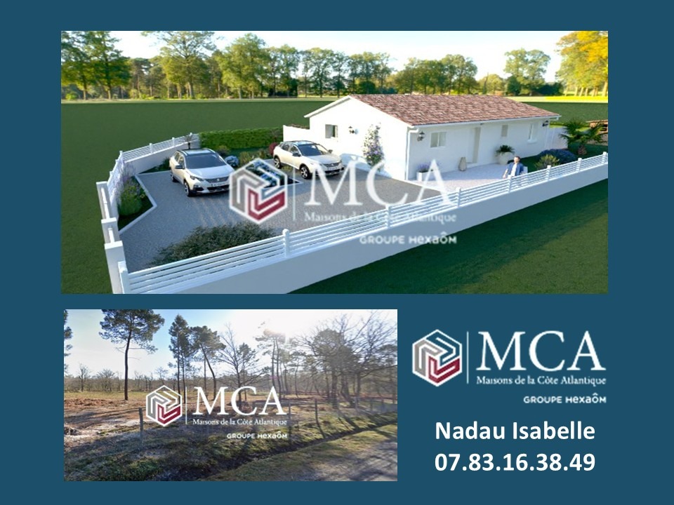 Superbe terrain constructible viabilisé de 500m2 disponible à Laruscade (33620)