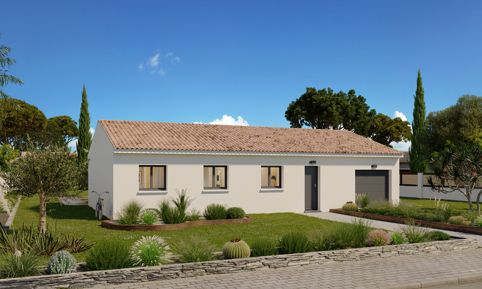 Ravissante maison individuelle de 101m2 disponible à Saint-Pierre-d'Eyraud