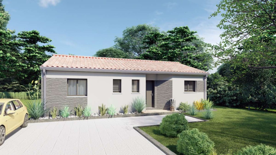maison à vendre de 84m2 à Pompéjac (33730)