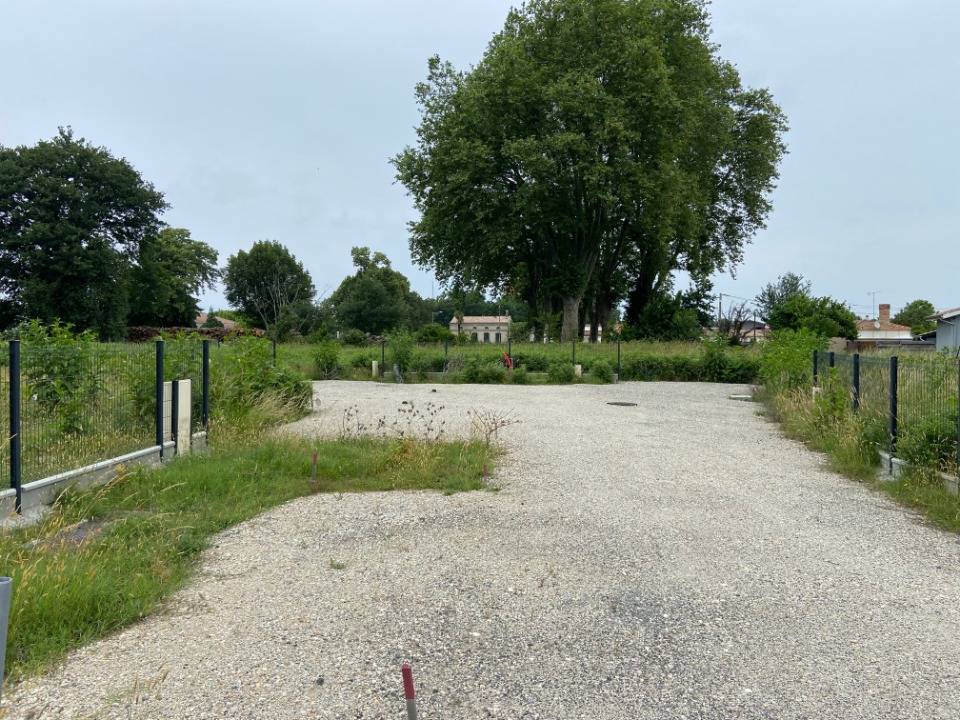 terrain à batir viabilisé de 503m2 à Castelnau-de-Médoc