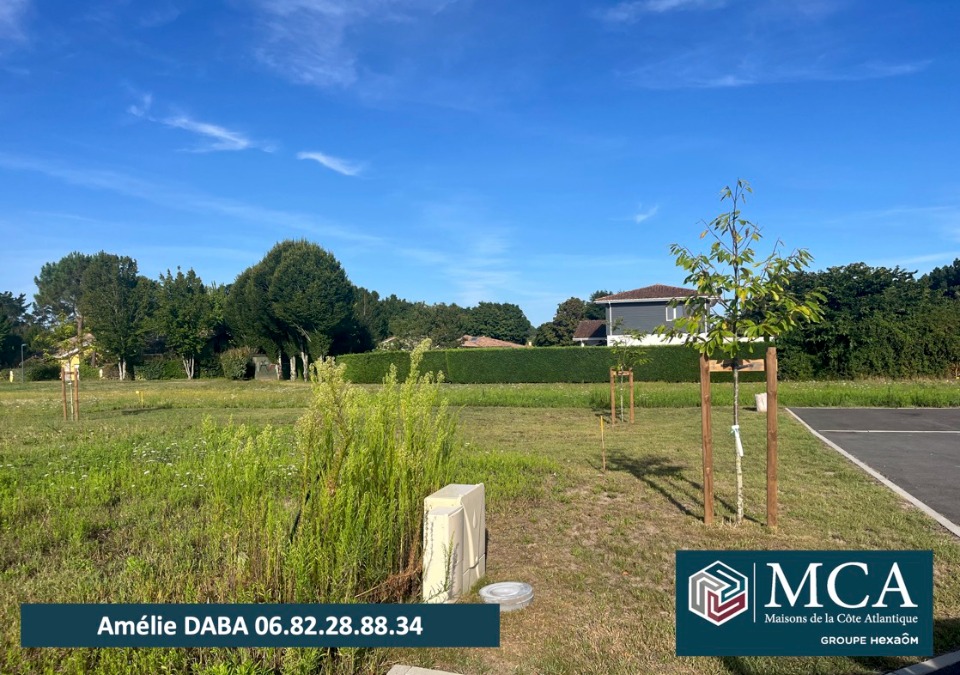 Magnifique terrain constructible viabilisé de 880m2 à Seignosse (40510)