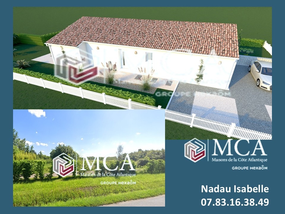 Ravissant terrain à construire de 486m2 en vente à Abzac