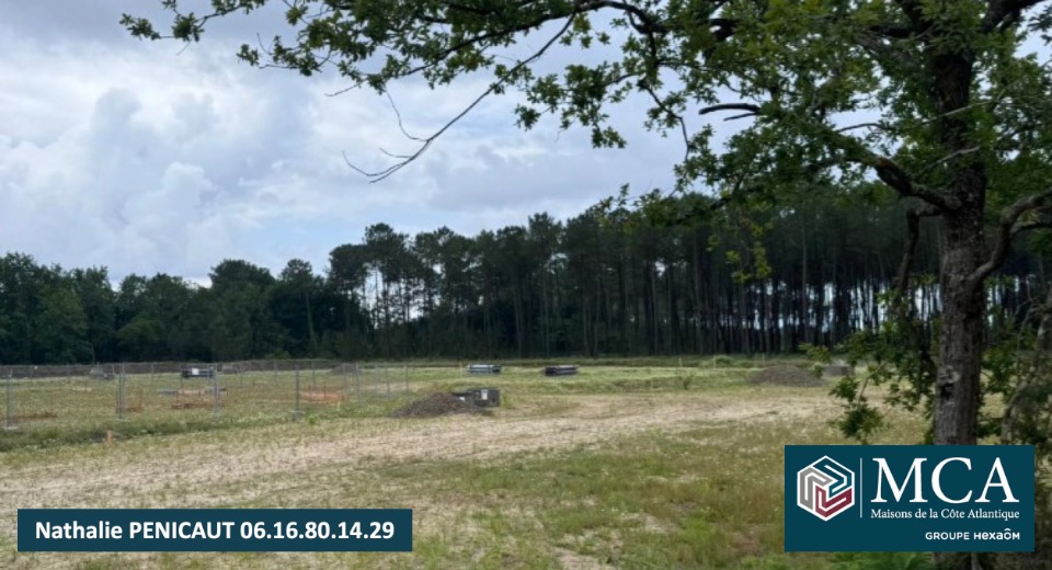 Joli terrain à batir de 555m2 en vente à Tosse (40230)