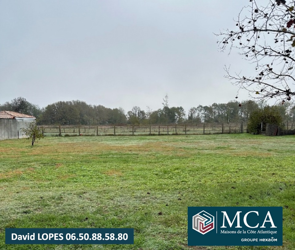 terrain à vendre viabilisé de 1100m2 disponible à Saint-Martin-du-Bois (33910)