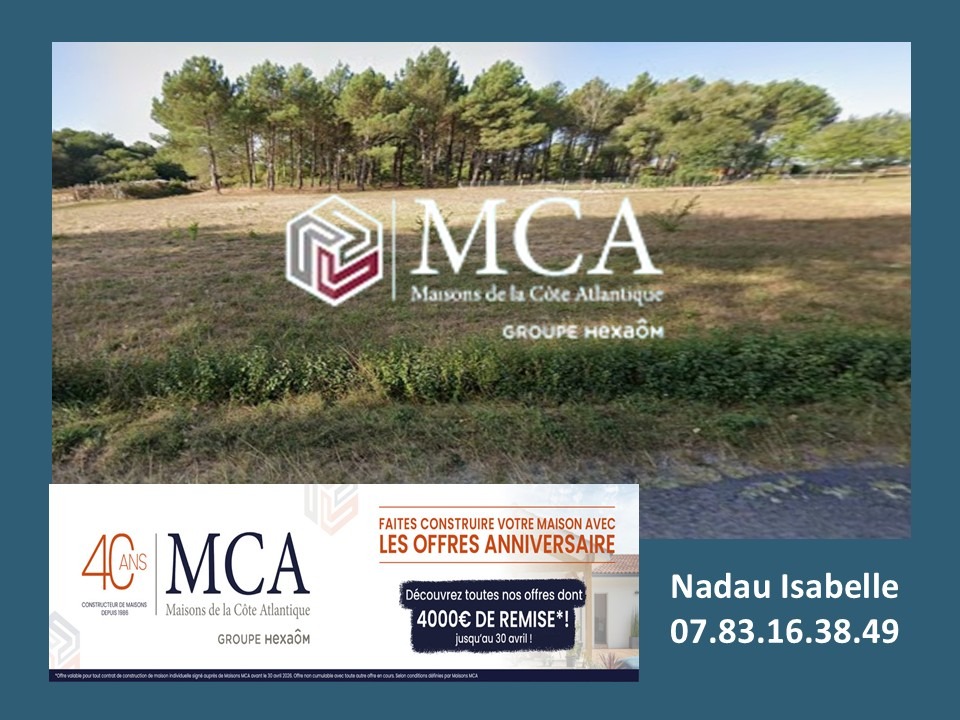 terrain à batir viabilisé de 700m2 en vente à Générac (33920)