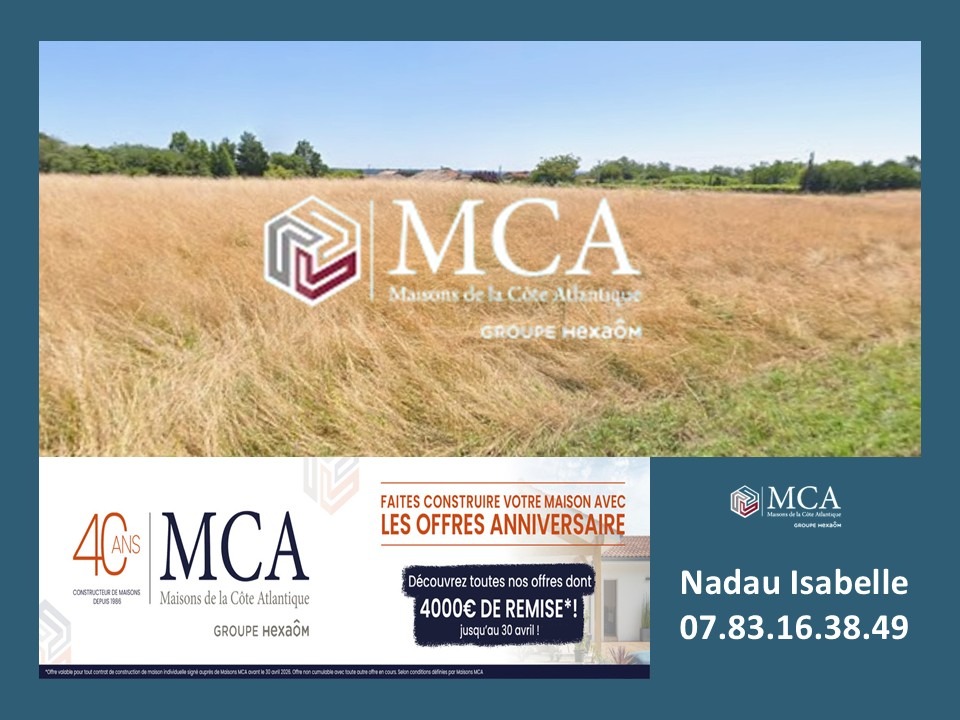 Charmant terrain à vendre viabilisé disponible à Prignac-et-Marcamps (33710)