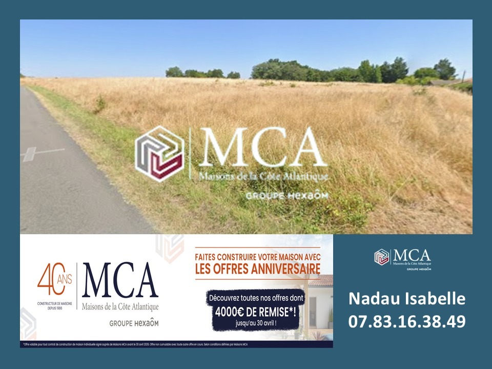 Superbe terrain constructible de 420m2 en vente à Prignac-et-Marcamps