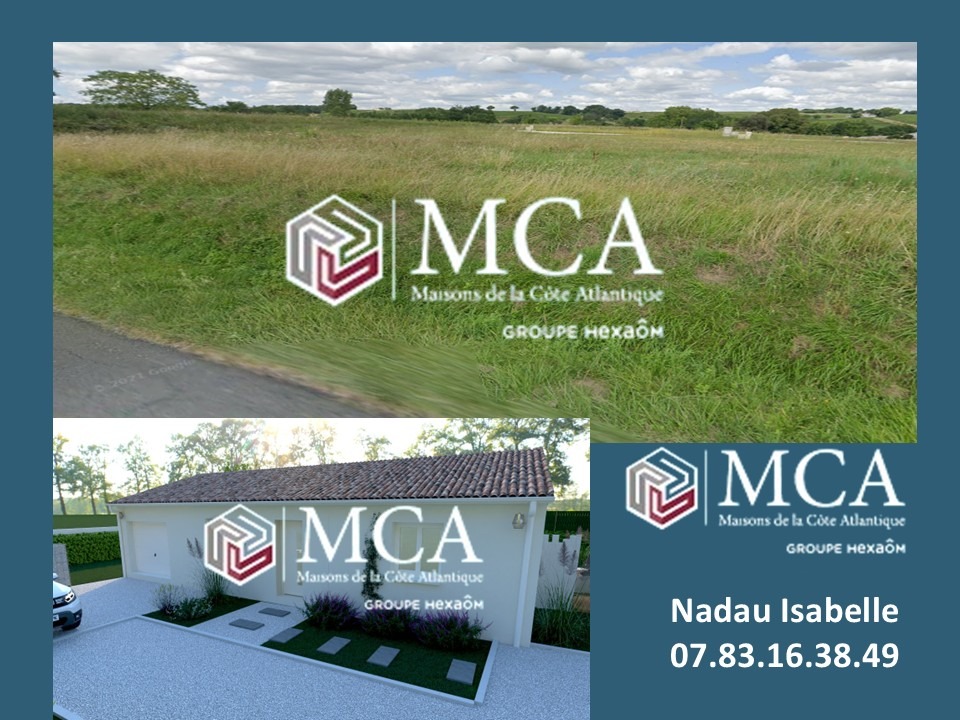 terrain à construire de 420m2 disponible à Prignac-et-Marcamps