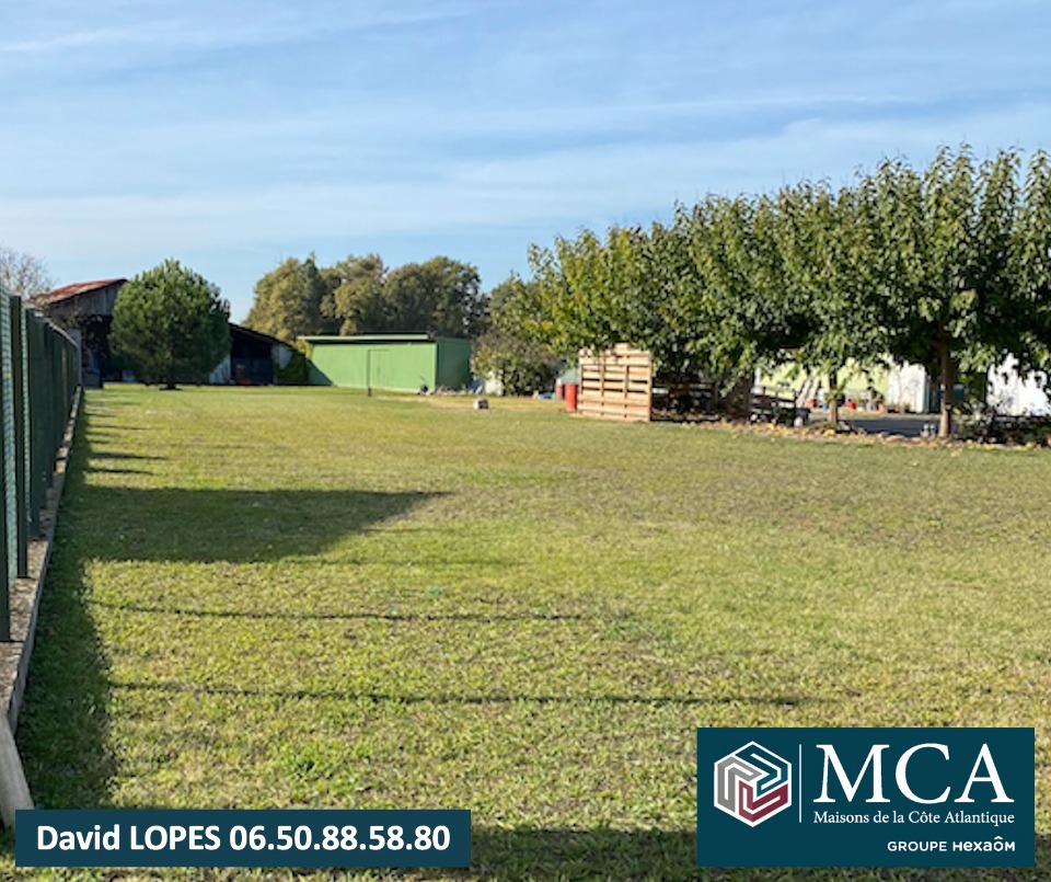 Très beau terrain constructible viabilisé à Castillon-la-Bataille