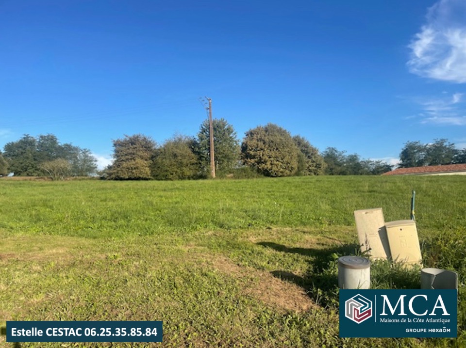 terrain constructible de 849m2 à Saint-Aubin (40250)