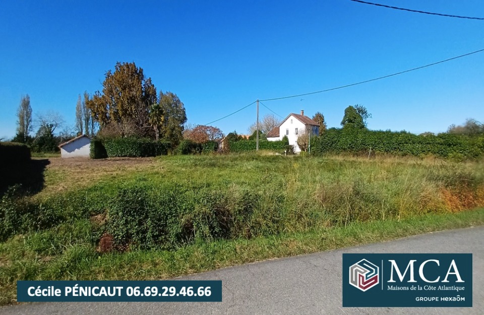 Très beau terrain à vendre de 1800m2 disponible à Clermont (40180)