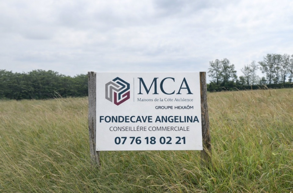 Beau terrain à vendre viabilisé de 1540m2 à Fourques-sur-Garonne