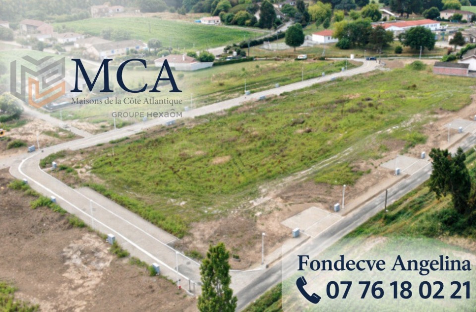 Agréable terrain à vendre de 630m2 à Damazan