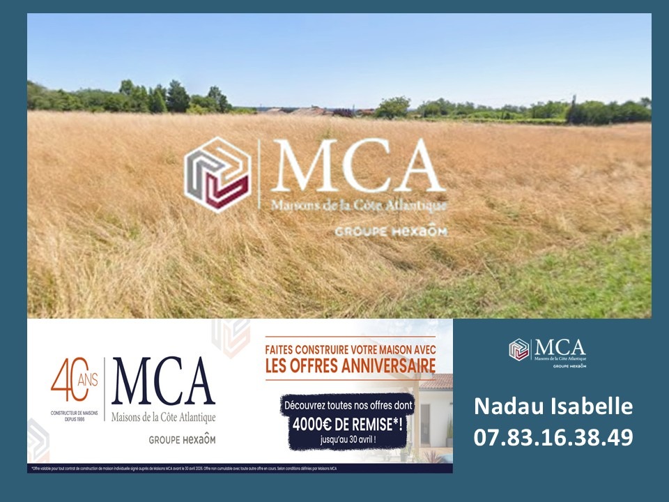 Superbe terrain à batir de 400m2 à Prignac-et-Marcamps