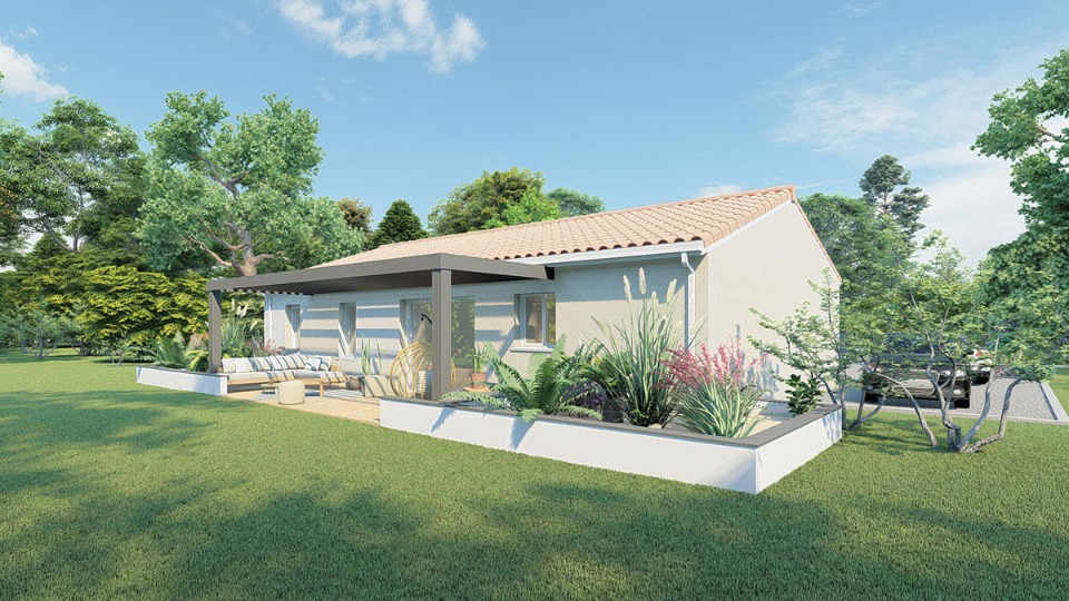 Ravissante maison individuelle de 88m2 disponible à Gastes (40160)