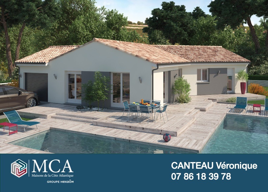 Superbe maison à construire de 95m2 à Saujon