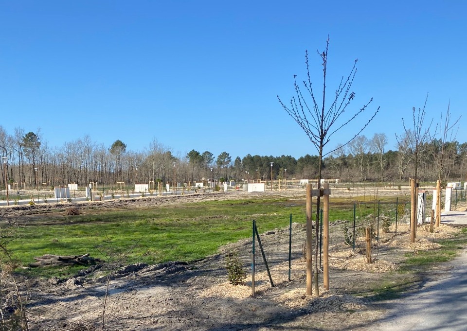 terrain à construire viabilisé disponible à Le Taillan-Médoc