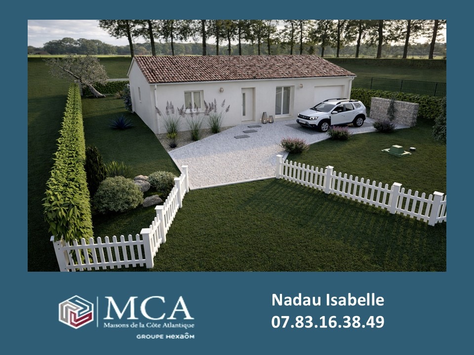 maison à construire de 80m2 disponible à Prignac-et-Marcamps