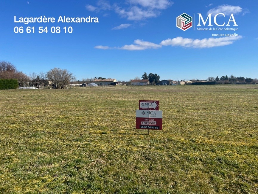 Agréable terrain à vendre viabilisé disponible à Marmande (47200)