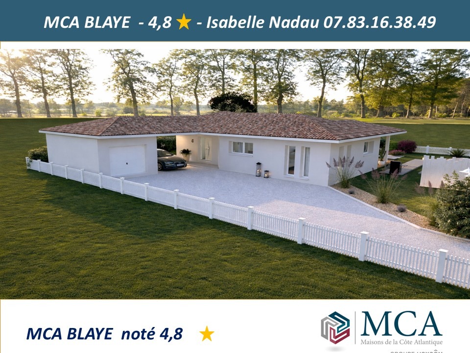 Charmante maison à vendre de 146m2 à Saint-Savin (33920)