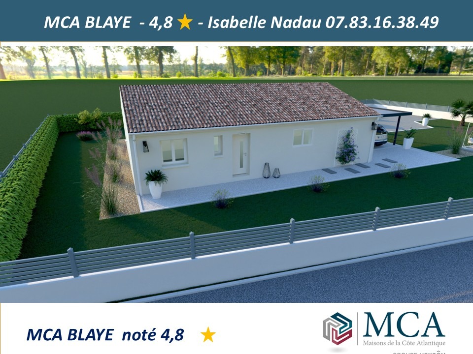 Sublime maison individuelle de 100m2 à Saint-Savin (33920)