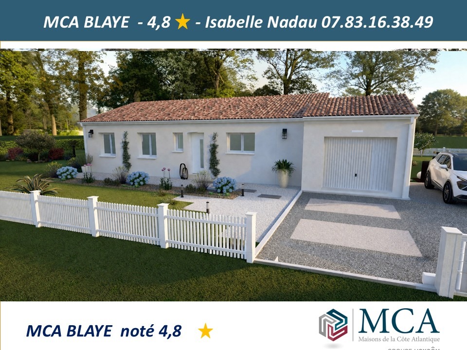 maison à construire en vente à Saint-Savin (33920)