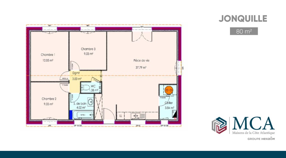 Acheter une maison à vendre de 80m2 en vente à Saint-Savin