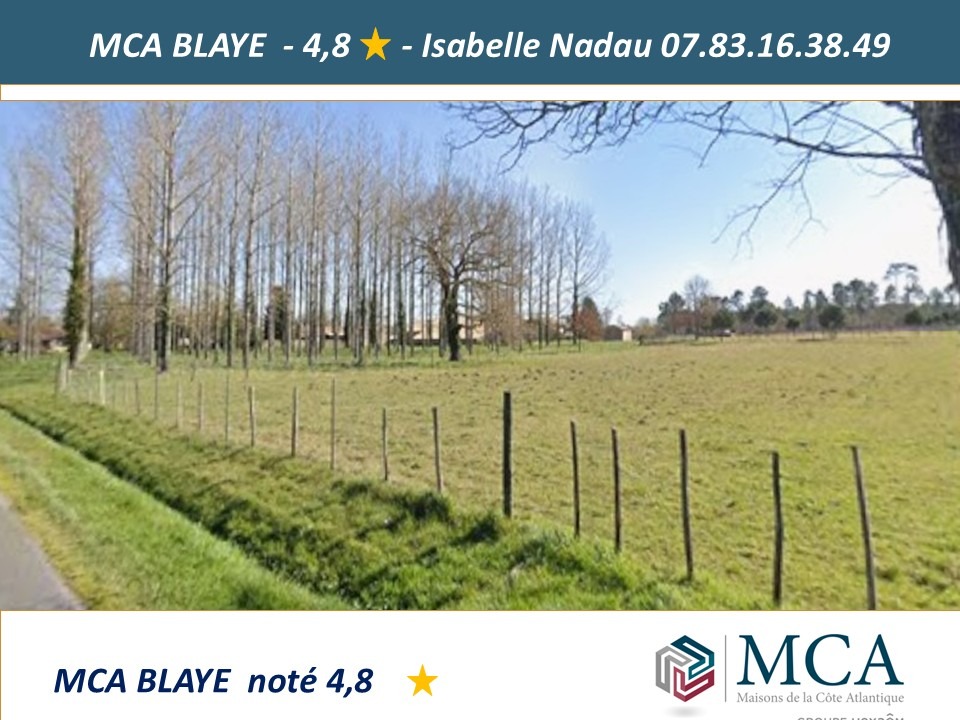 Offre de terrain de 1800m2 en vente à Saint-Savin (33920)