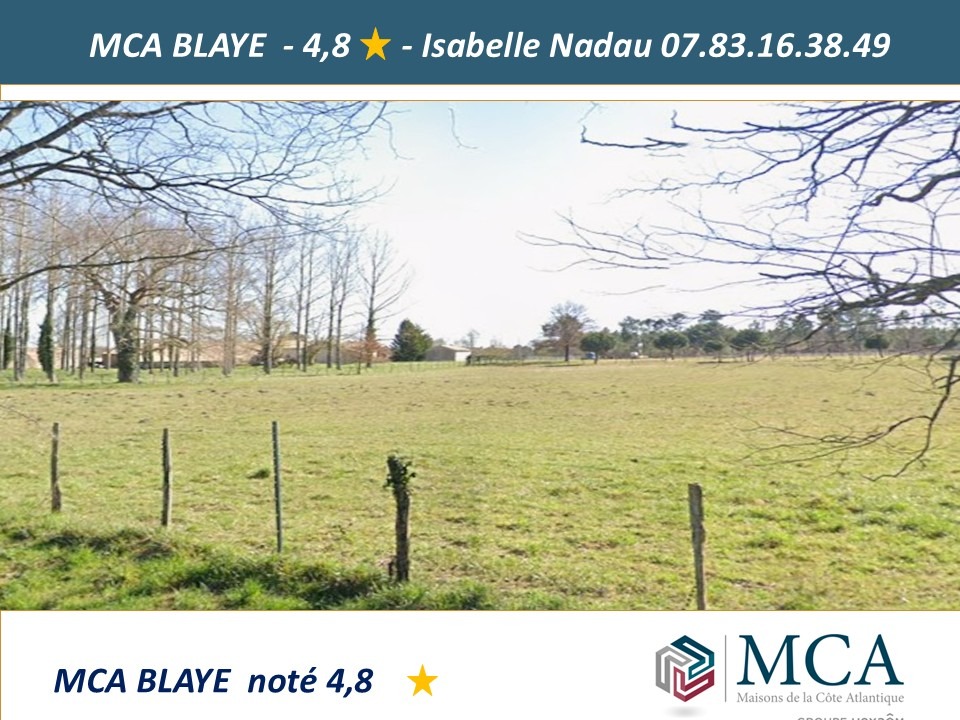 Agréable terrain de 1800m2 disponible à Saint-Savin (33920)