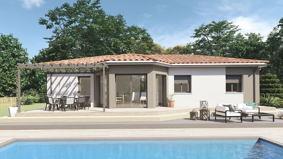maison de 112m2 disponible à Mios (33380)